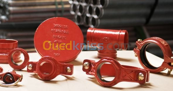 TUBE RAINURE ET PREFABRIQUE FIRE PIPING (UL/FM) SPRINKLER