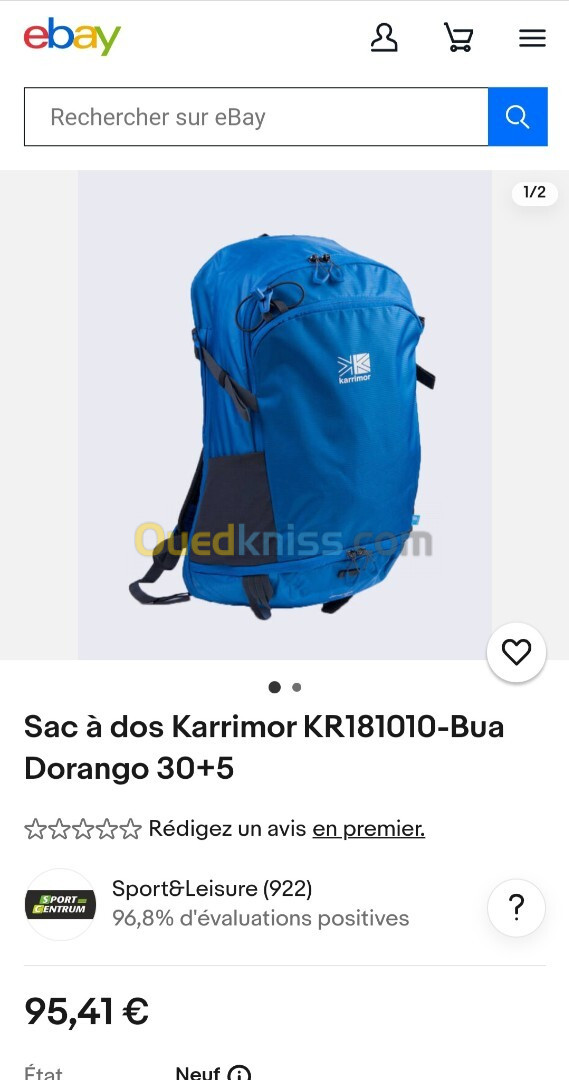 sacs à dos randonnée pro "Karrimor dorango"