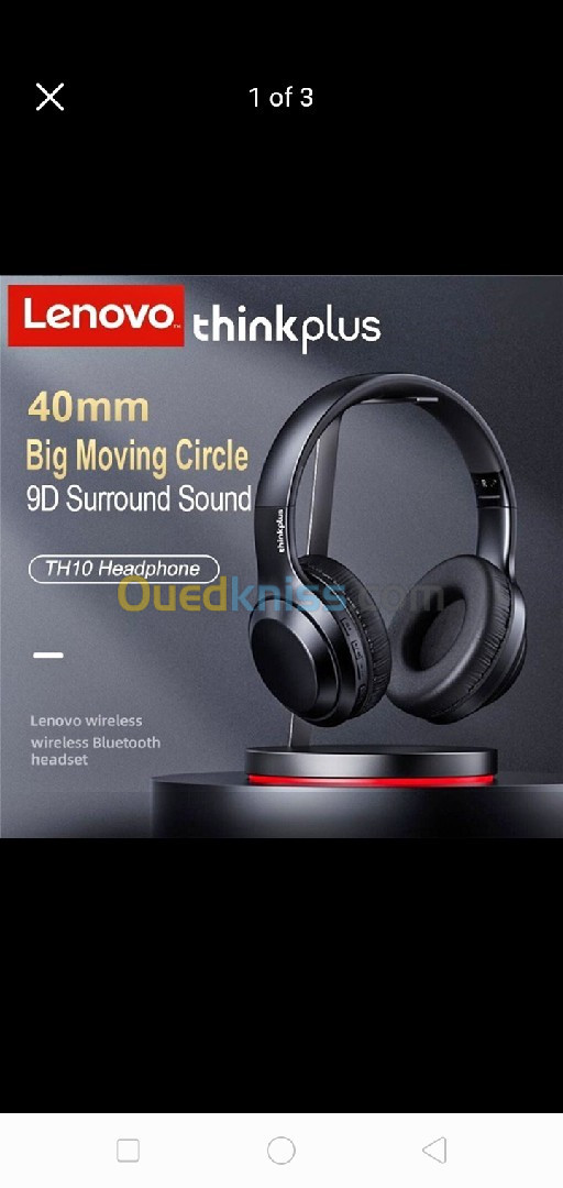 Casque Lenovo TH30 Thinkplus