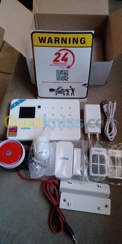 Système D'alarm Maison Local Alarm Gsm WIFI ضمان 06 أشهر جهاز انذار ضد السرقة