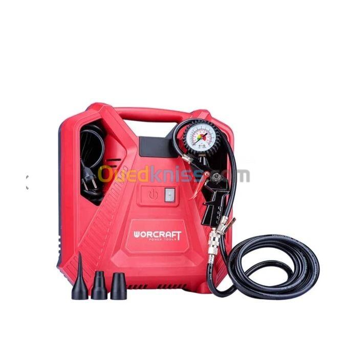 Compresseur d'air électrique portable 1100W WORCRAFT PAC11-180