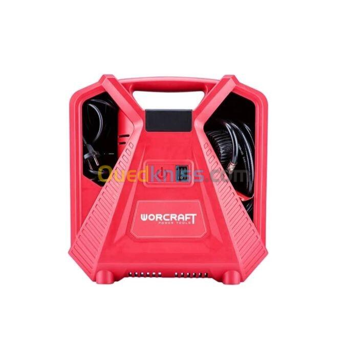 Compresseur d'air électrique portable 1100W WORCRAFT PAC11-180