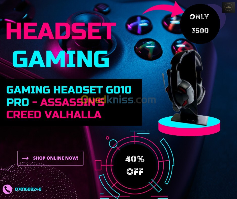 Gaming Headset G010 Pro