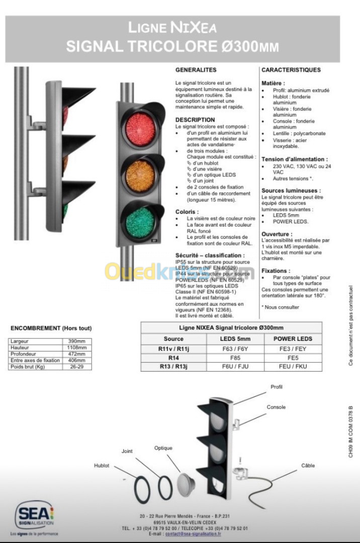 Feux de signalisation 