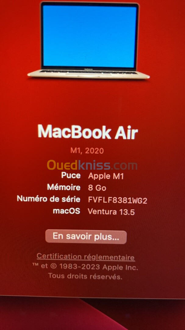 MacBook Air m1 