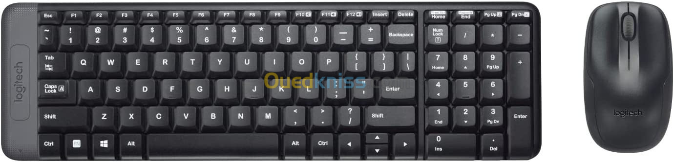 COMBO CLAVIER SOURIS LOGITECH MK220 SANS FIL