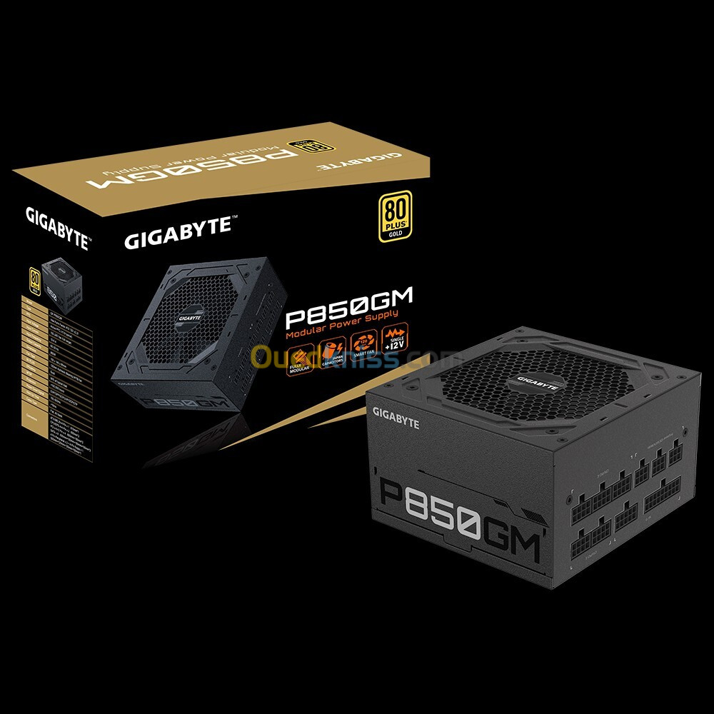 ALIMENTATION GIGABYTE P850GM PLUS GOLD