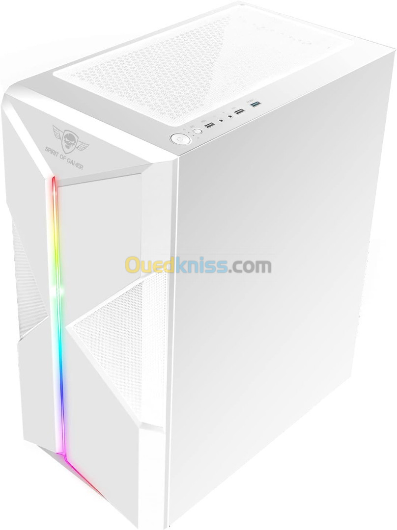 BOITIER SOG CLONE 3 ATX RGB WHITE