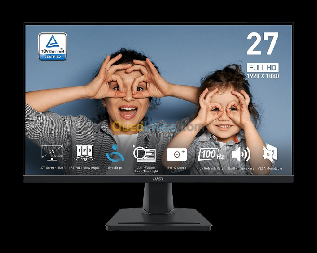 MONITEUR MSI PRO MP275 27" FHD 100HZ IPS