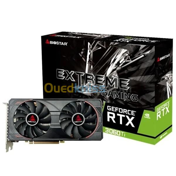 VGA BIOSTAR EXTREME GAMING RTX 3060 TI 8 GB