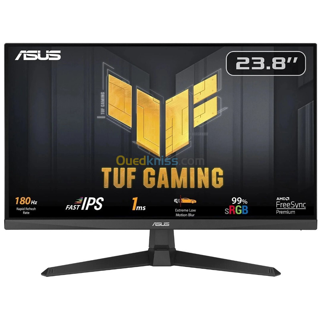 MONITEUR ASUS TUF GAMING VG249Q3A 23.8" FHD IPS 180HZ