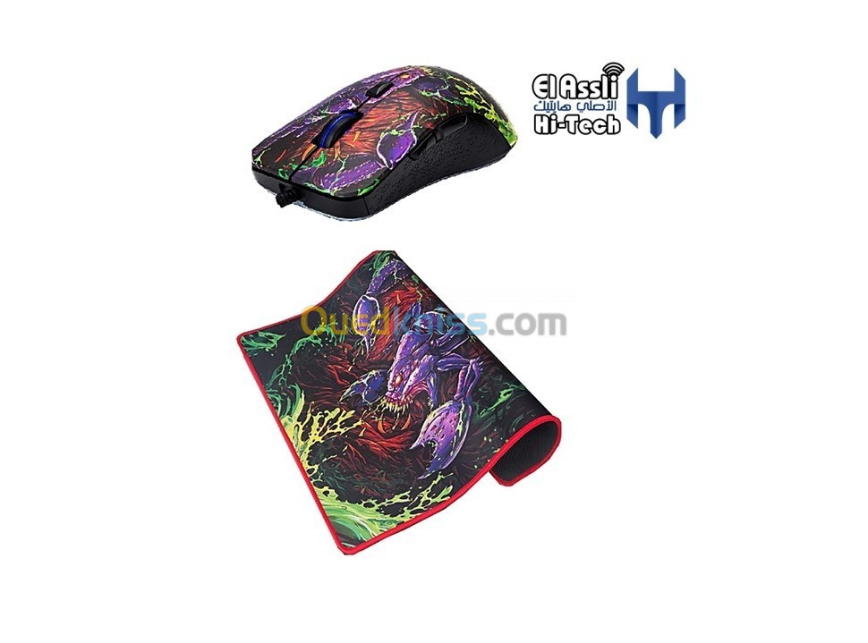 PACK SCORPION SOURIS + TAPIS G932 + G20