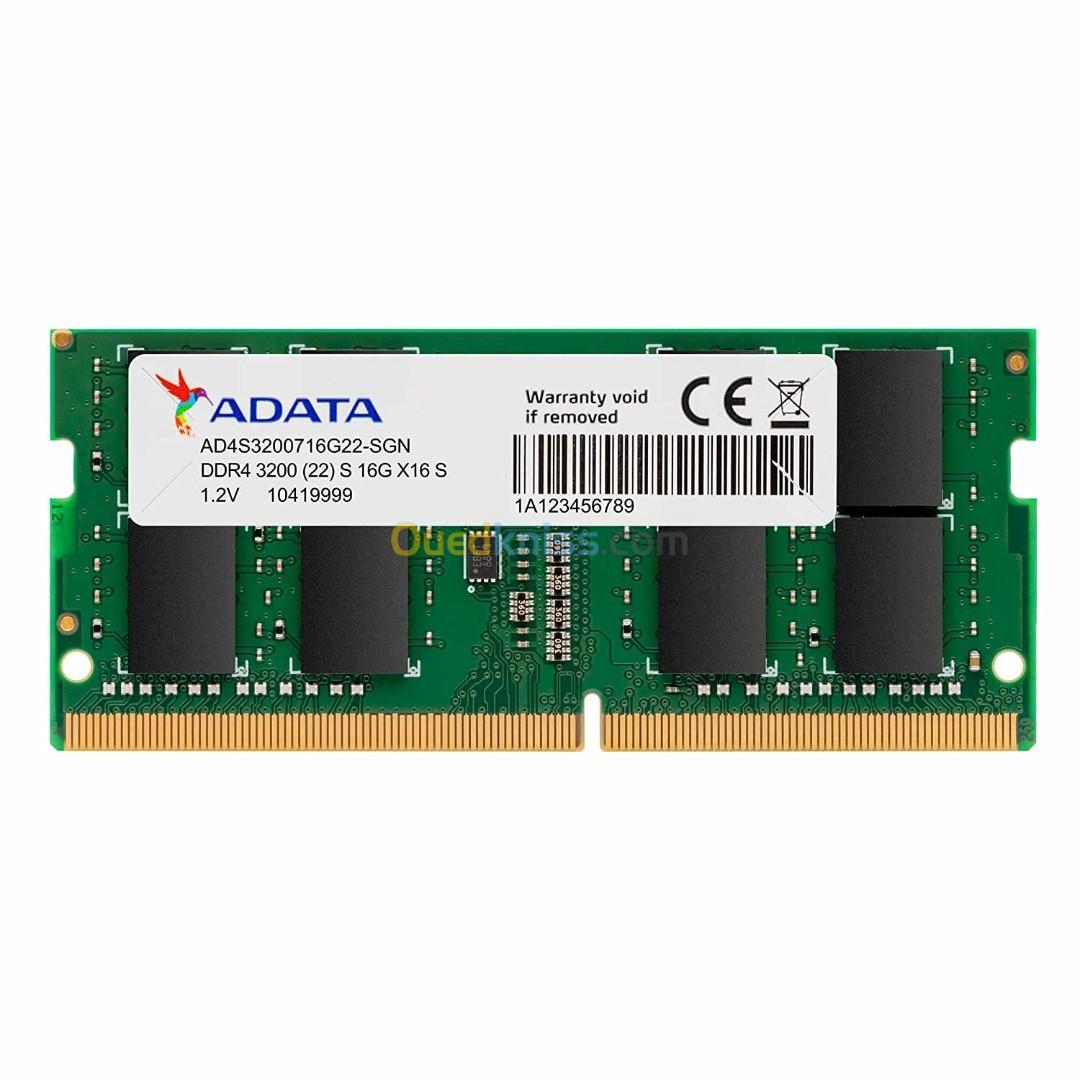 RAM ADATA 8GB DDR4 3200MHZ SO-DIMM LAPTOP