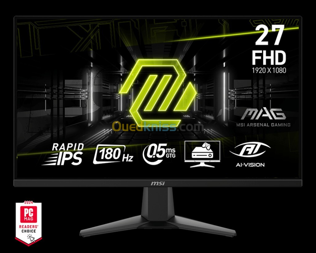 MONITEUR MSI G275F 27" IPS 180HZ 0.5MS