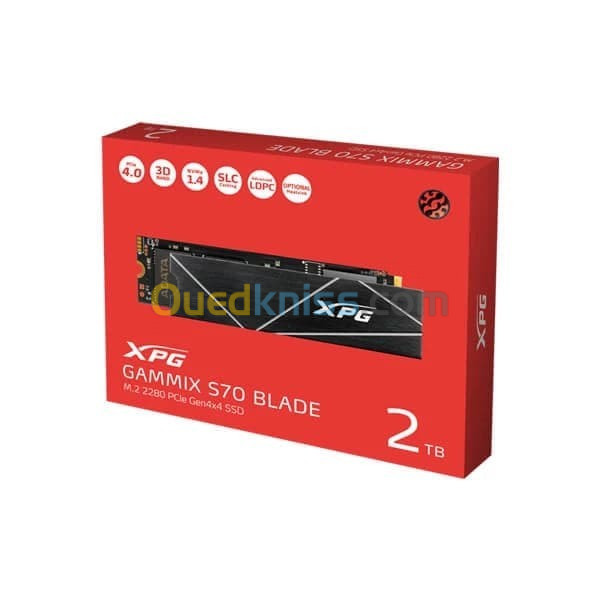 DISQUE DUR ADATA XPG GAMMIX S70 BLADE 2TB SSD M2 NVME GEN4