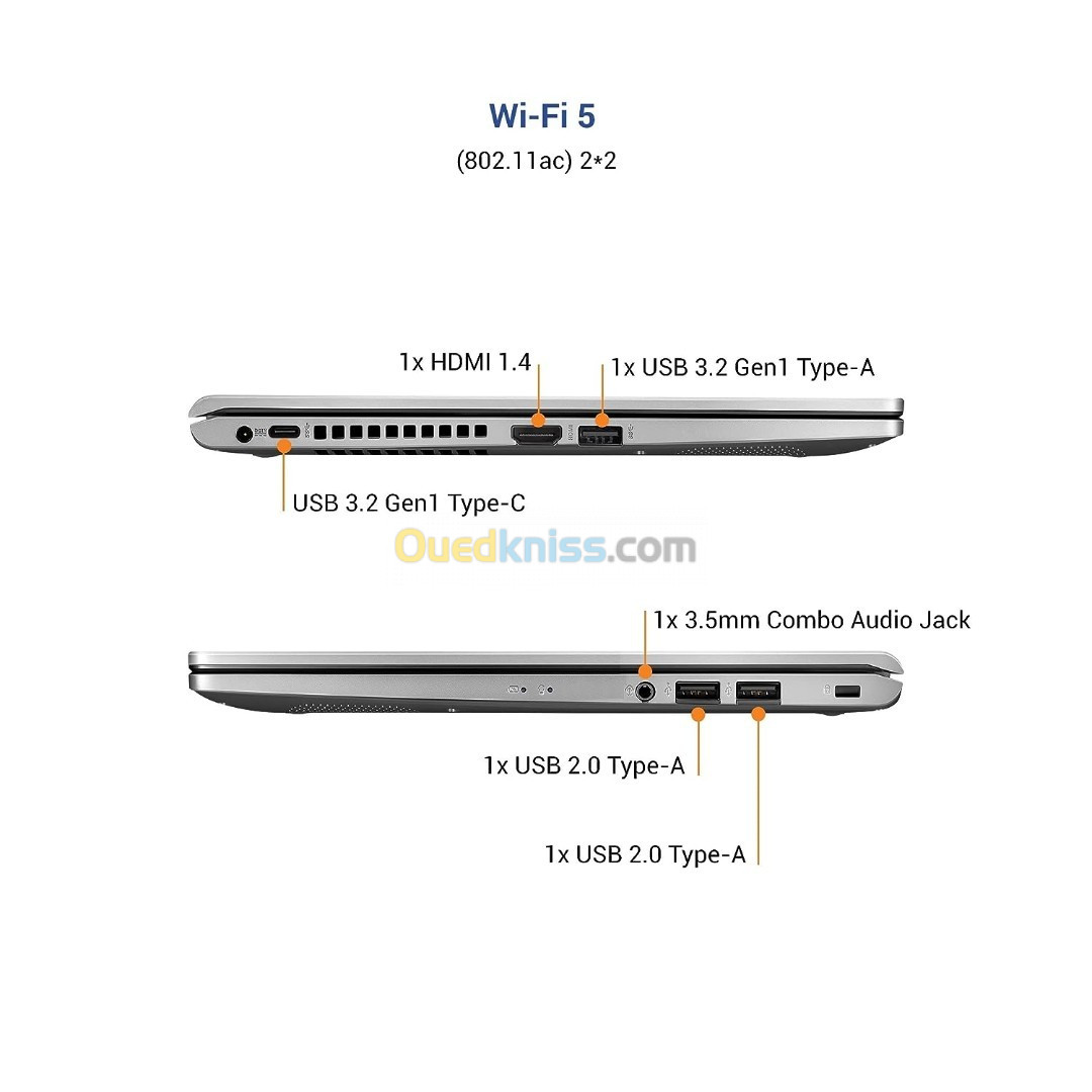 LAPTOP ASUS VIVOBOOK X415E| I5 1135G7/8GB/256SSD/2GB NVIDIA MX330/14'' FHD