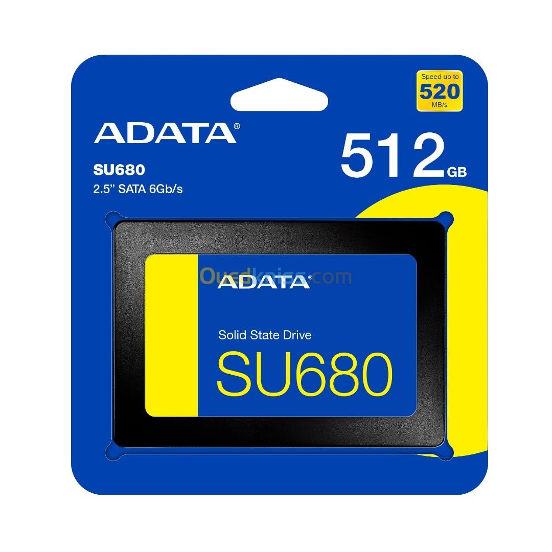 DISQUE SSD SATA ADATA SU680 3D 512GB