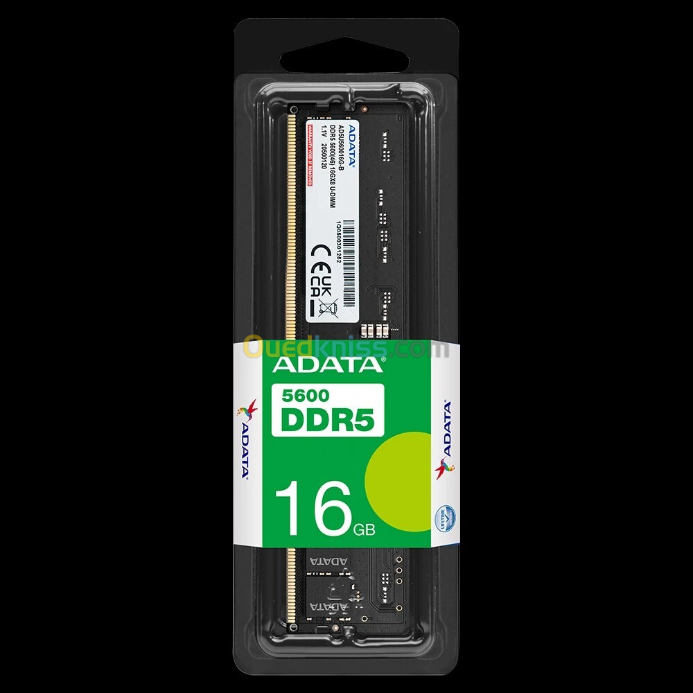 RAM ADATA 16GB DDR5 5600MHZ DESKTOP