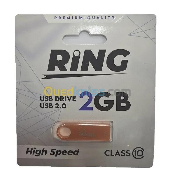 FLASH DISQUE RING 2GB 2.0 C10 BRONZE