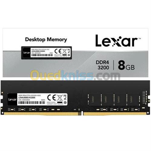 RAM LEXAR 8GB DDR4 3200HZ DESKTOP