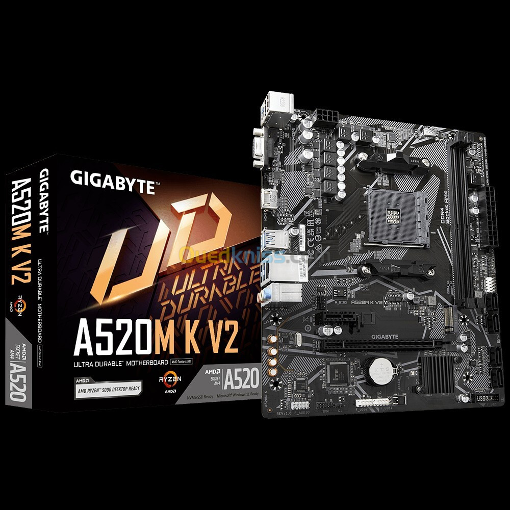 CARTE MERE GIGABYTE A520M K V2