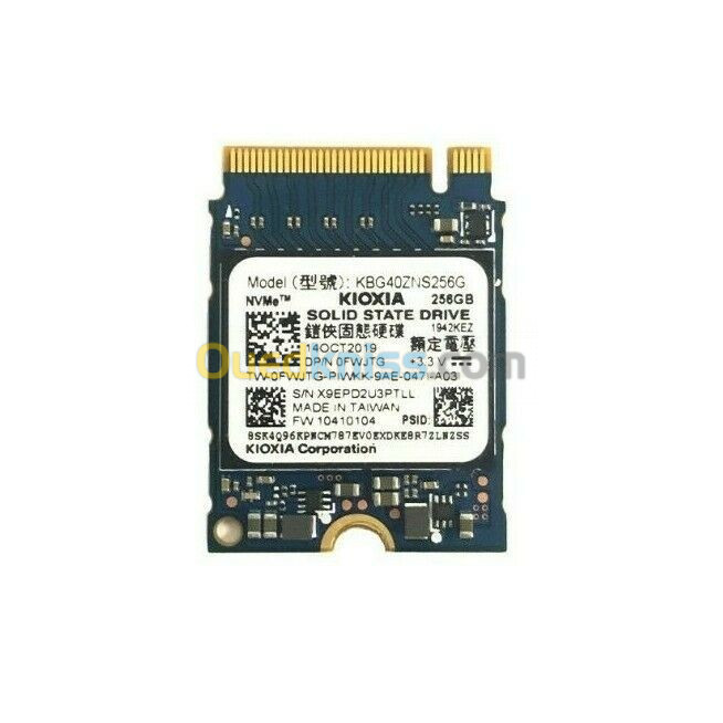 DISQUE INTERNE SSD KIOXIA 256GB SSD NVME