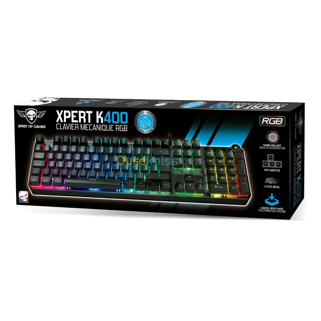 CLAVIER SPIRIT OF GAMER K400 