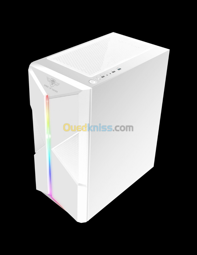 BOITIER SOG CLONE 3 ATX RGB WHITE