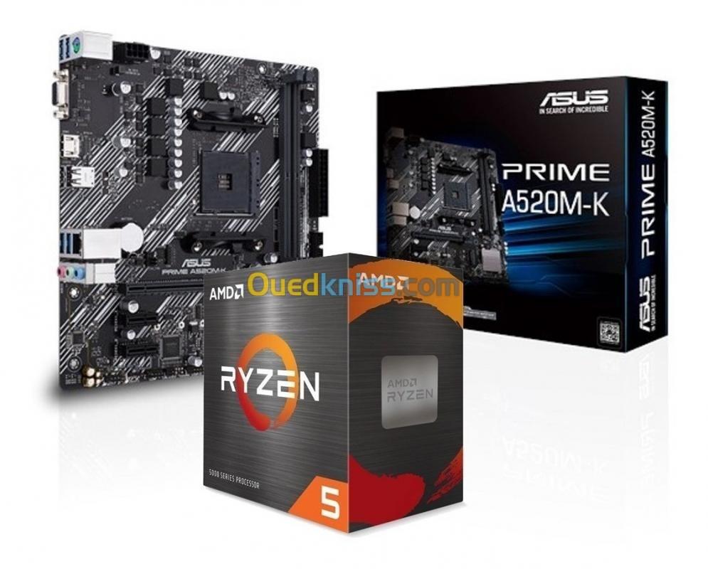 KIT UPGRADE ASUS PRIME A520 M K RYZEN 5 5600G Alger Algeria