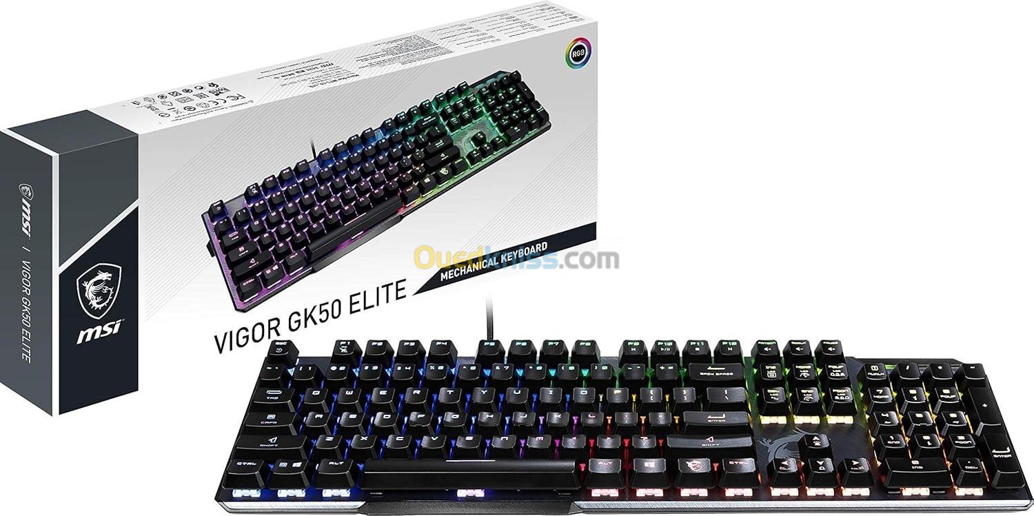 CLAVIER MECHANIQUE MSI VIGOR GK50 ELITE