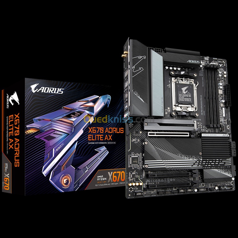 CARTE MERE GIGABYTE X670 AORUS ELITE AX