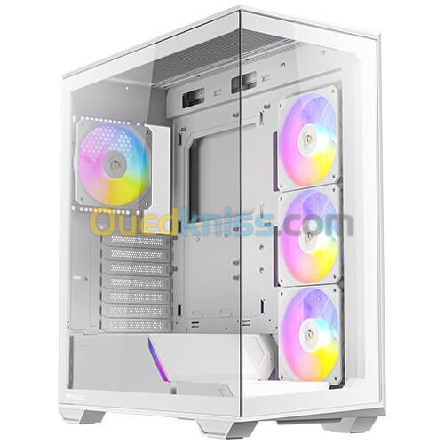 BOITIER ANTEC C3 ELITE WHITE 4 FAN RGB