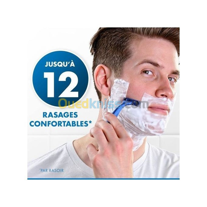 Gillette Pack de 06 Rasoirs Jetables Homme - Sensor 3 Comfort- Avec Bande Lubrifiante