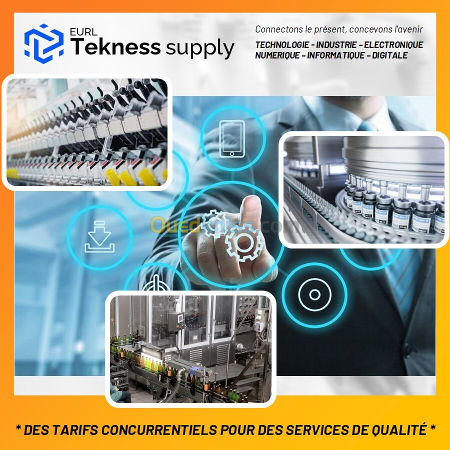 Solutions Industrielles Clé en Main - Automatisation & Contrôle