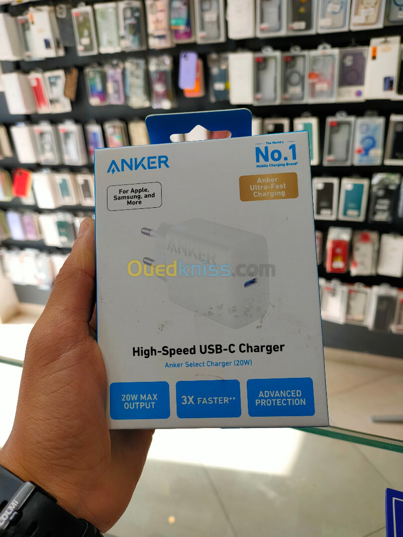 CHARGEUR ANKER 20W 30W 45W