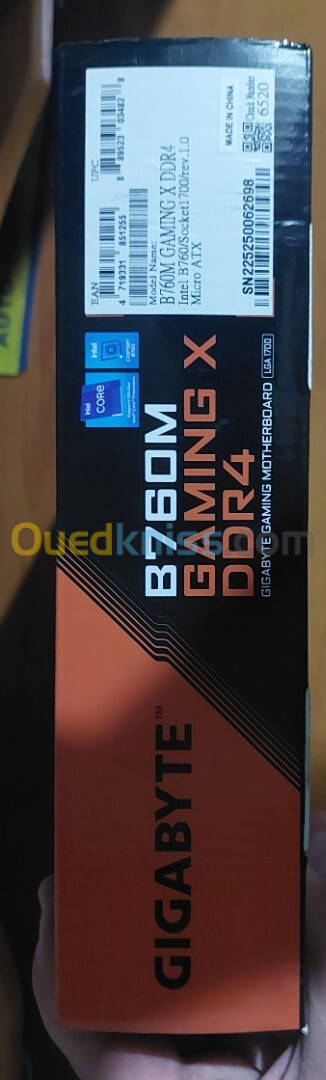 Gigantesque B760M Gaming x DDR4