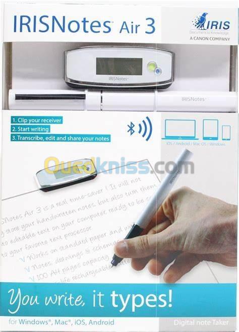 stylo scanner irisnotes 