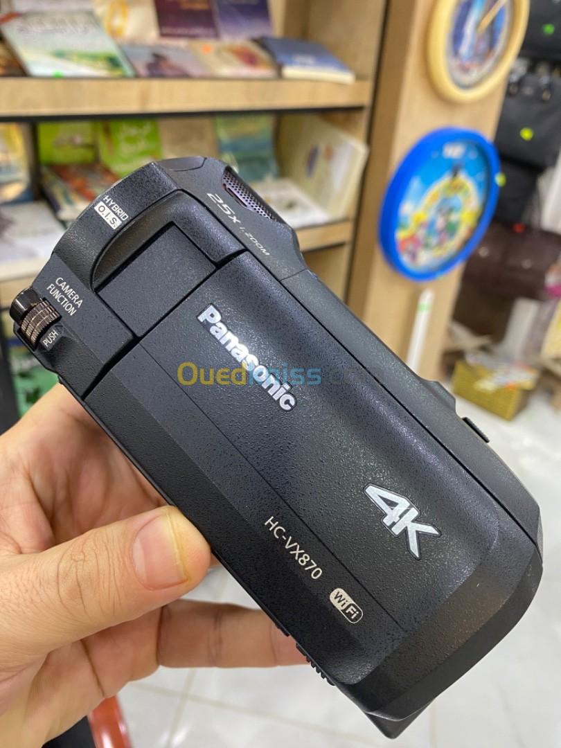 Caméscope Panasonic vx870 4K vidéo 