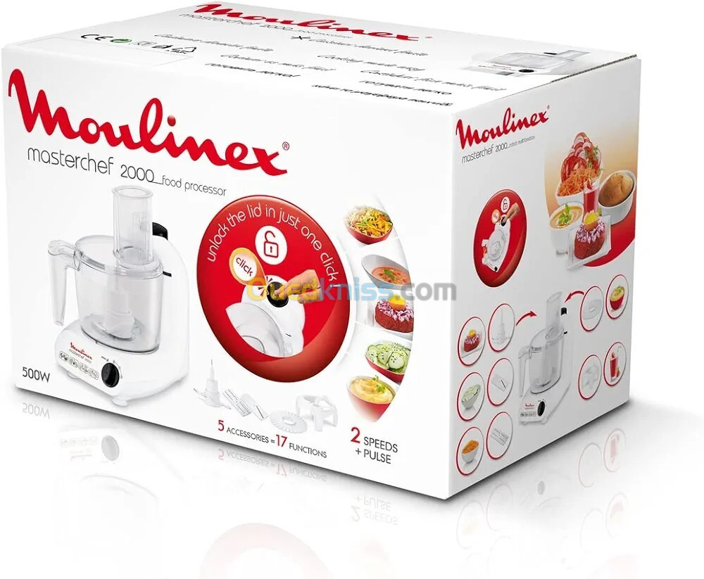 Moulinex Master Chef Robot multifonction,