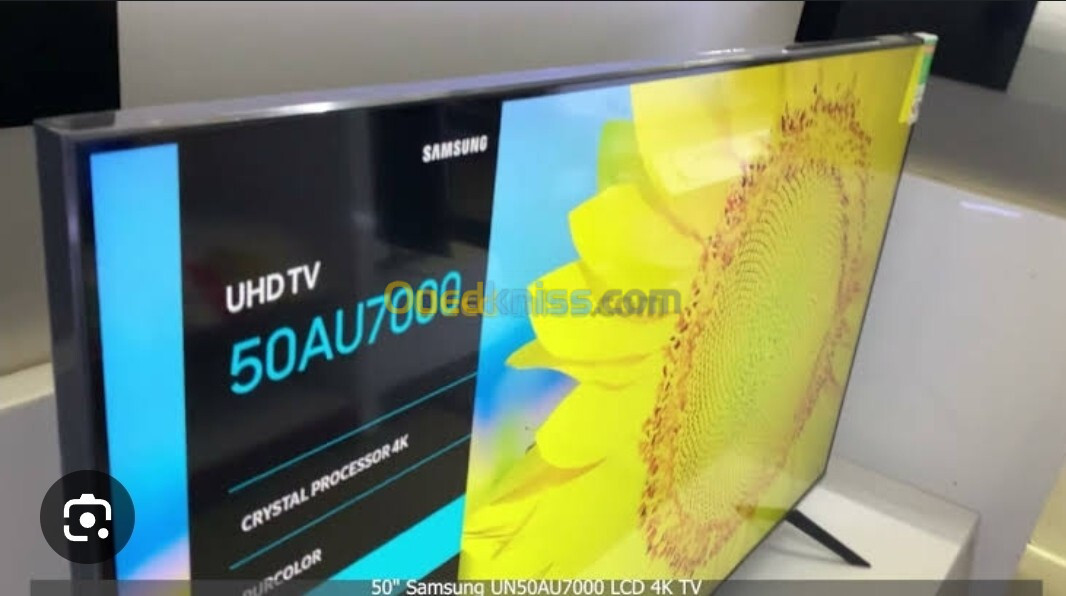 Promotion Television Samsung 55 / 50 pouce Au7000 4k Uhd Demo Integre 