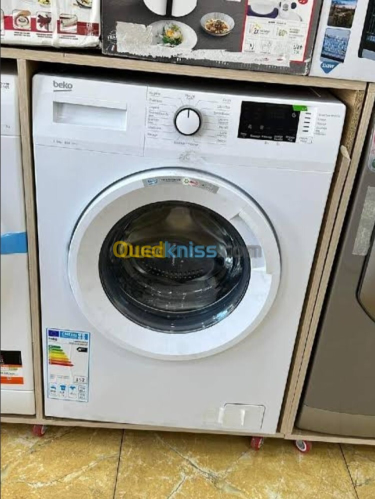 Machine a laver Beko 6 kg blanc avec Vapeur ( steam wash ) garantie 2 ans 