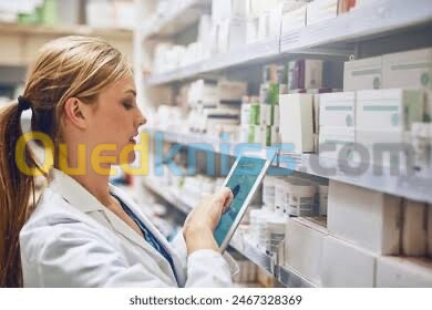 Vendeuse en pharmacie 