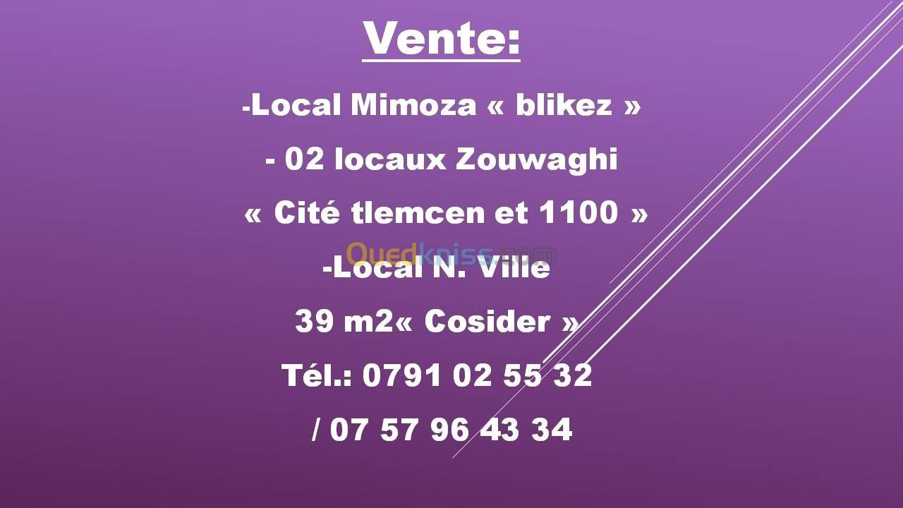 Vente Local Constantine El khroub