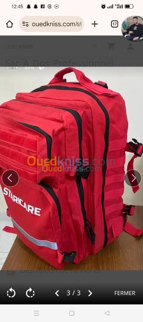 Sac et valise urgence professionnel 