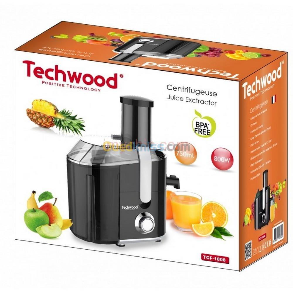 Centrifugeuse Electrique Techwood Inox 800W