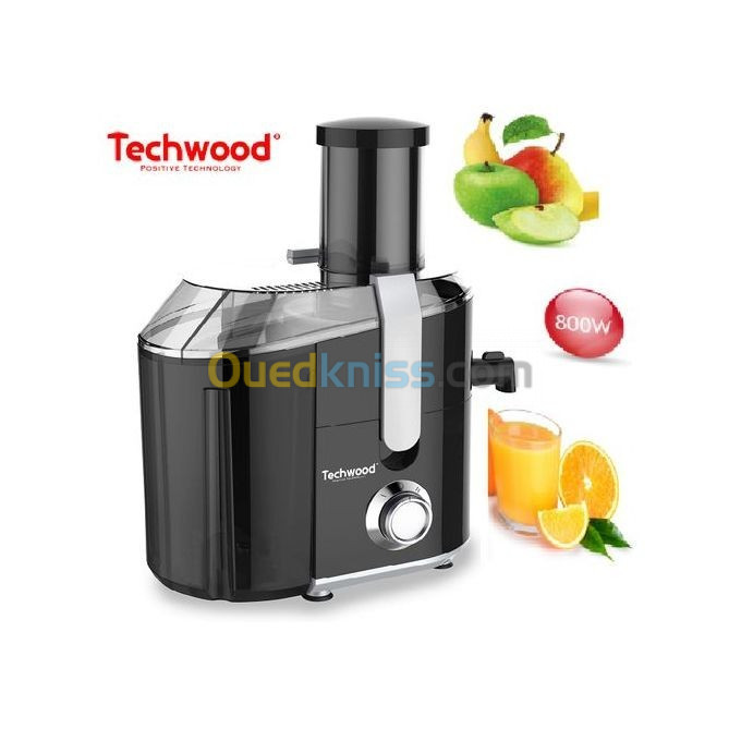 Centrifugeuse Electrique Techwood Inox 800W