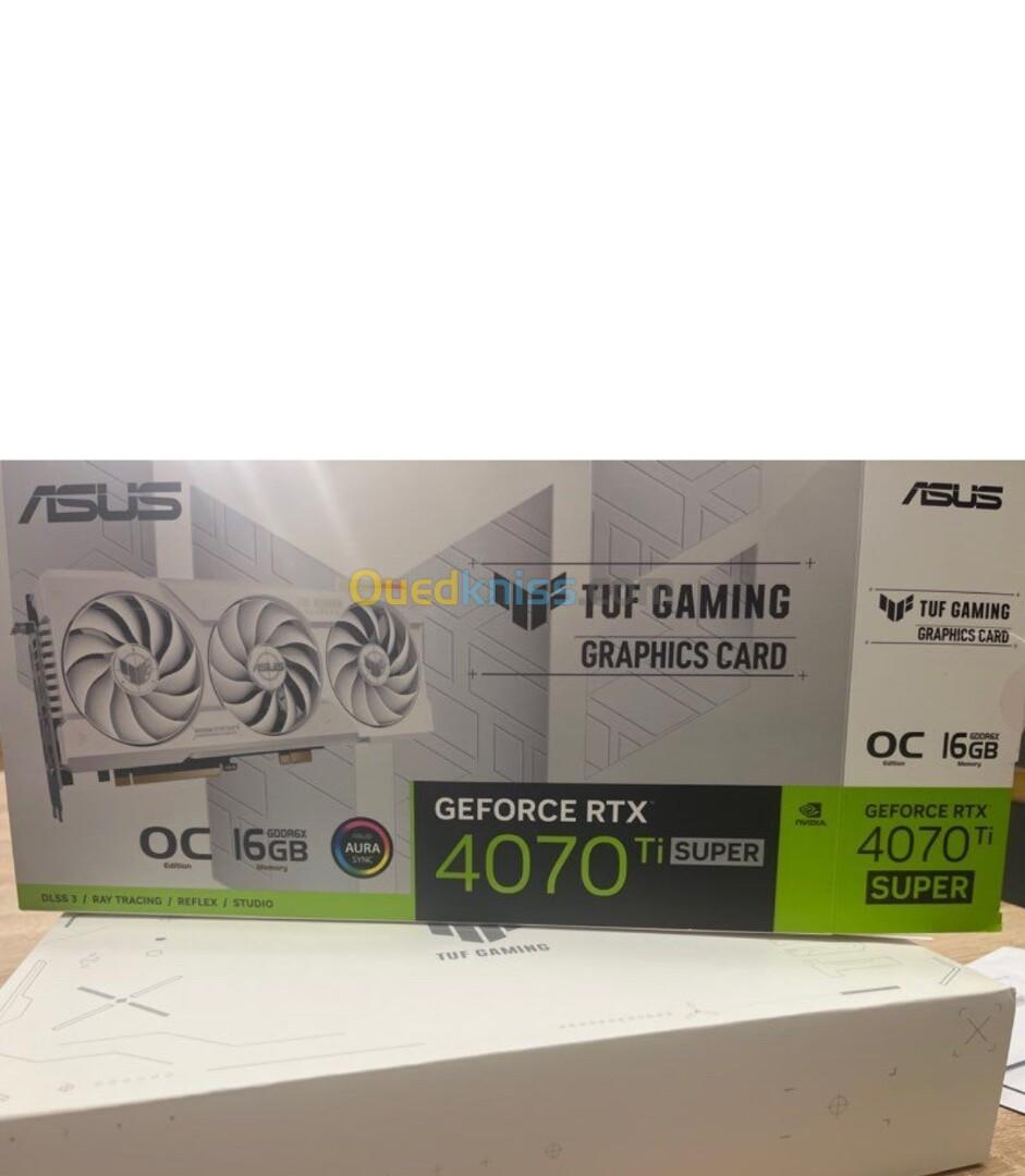 ASUS ROG Strix GeForce RTX 4070 ti White OC Edition 16GB