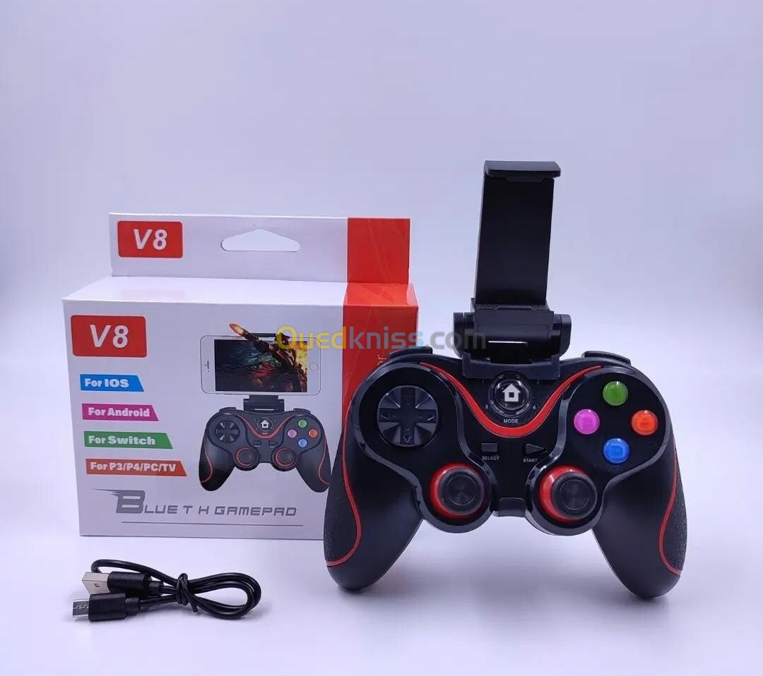 Manette de telephone V8