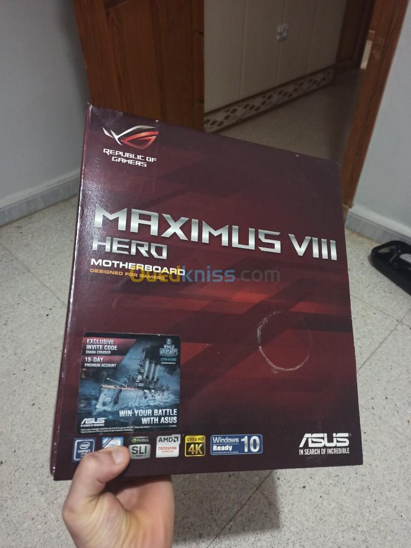 Asus rog maximus sale viii hero lga1151