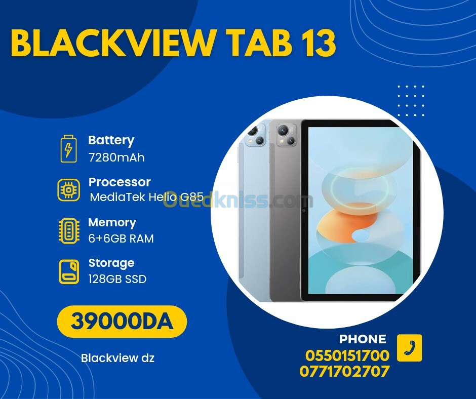 BLACKVIEW TAB 13  10.65inch